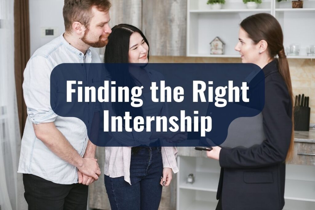 Finding the Right Internship